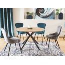 Стол обеденный SIGNAL ASTER дуб/черный 120